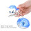 Golfball-Markierungslinien-Vorlage mit Stift – Blau, langlebiger Kunststoff 3