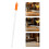 2pcs compact bottling wand with valve for wine beer reuse 11