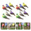 24 pcs artificial birds garden decorations branches props 11