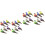 24 pcs artificial birds garden decorations branches props 4