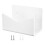 acrylic wall mounted letter holder for office paperwork storage 11