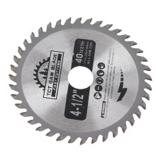 Effizientes Holzverarbeitung Kreissägeblatt 115mm 1,6mm 20mm Bohrung 40 Zähne