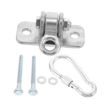 Heavy Duty Ceiling Mount Swing Hanger Kit One Set For Hammock And Resistance Bands Indoor Use Sturdy Hanging Chair Hook