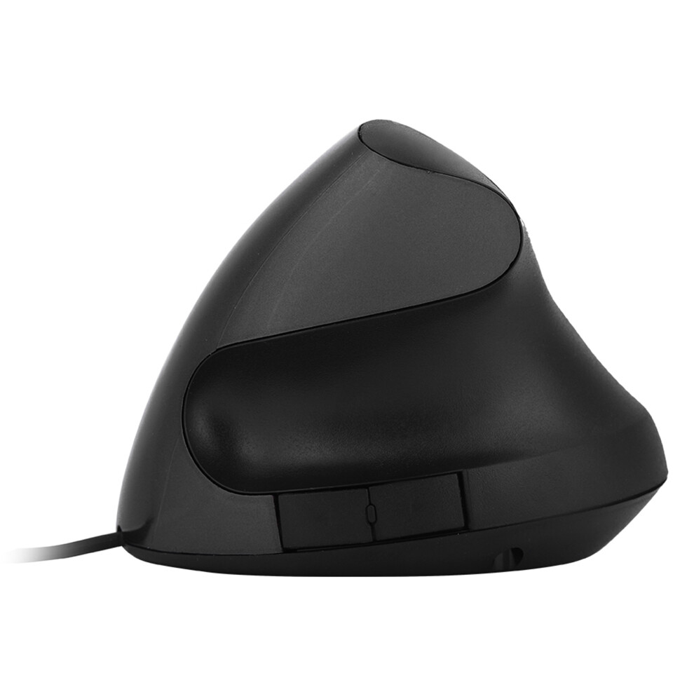 1600Dpi Wired Vertical Ergonomic Mouse 10.5X6.5x8.2cm Black 8311351024877