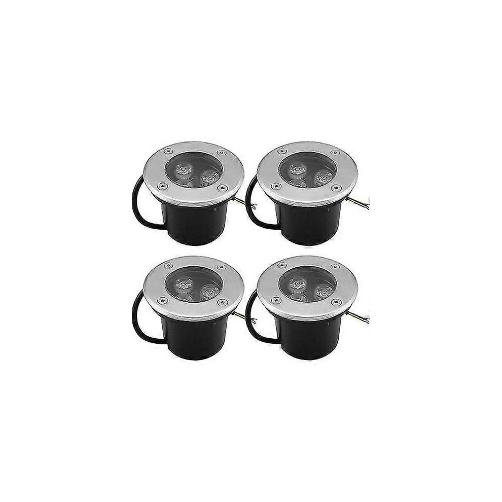 Pack 3w Ip65 Outdoor Recessed Led Spotlight 270 Lumen Round Led Terrace Downlight Outdoor Garden Lighting Lamp