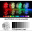 Pack Waterproof Submersible LED Lights with Remote Control, Hot Tub Lighting 2