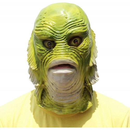 Fish Mask - Halloween Animal Head Mask Creature from Black Lagoon
