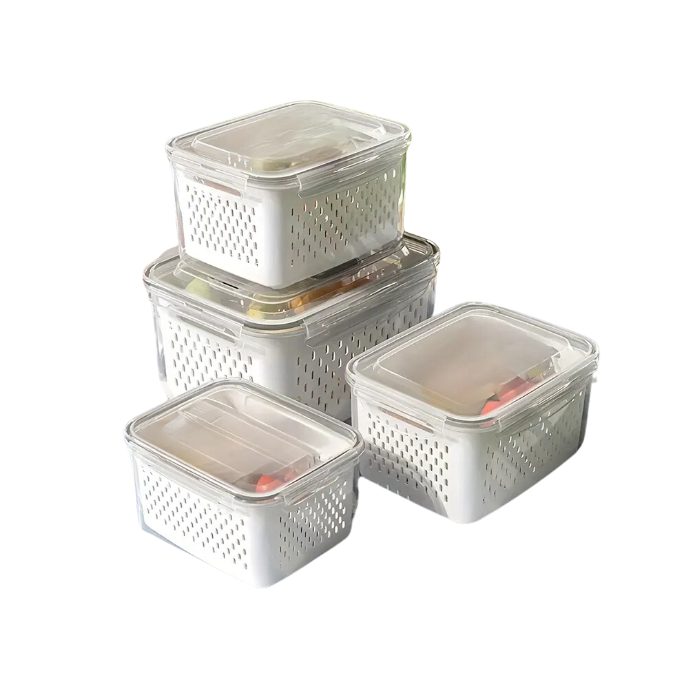 9pcs BPA-Free Plastic Food Storage Containers Set-image-OPC-PKKYDWF-NEW