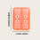 (Orange, one-size) 1 Count Silicone Bear Shaped Ice Cub Mold, Multi-grid Reusable Ice Cube Maker Box, Kitchen Gadget 7