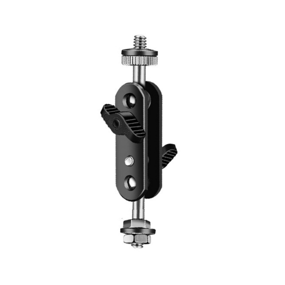 Camera Mount 1/4-Inch Screw Ball Head Magic Arm, Adjustable 360-Degree Rotation And Tilt, For Surveillance Cameras Black 9393856806898