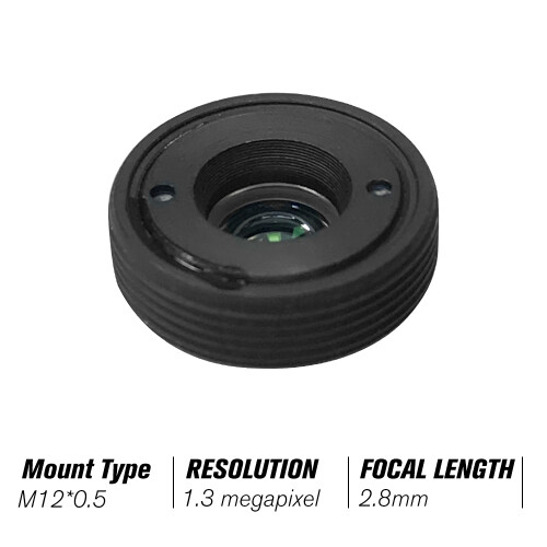 HD 1,3 Megapixel Pinhole-Objektiv, 2,8 mm Mount 2