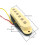 Guitar Neck/Middle/Bridge Pickups Staggered for Pickups-Yellow 4