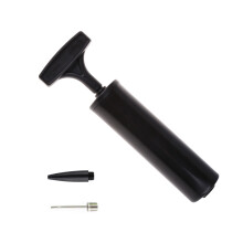 Practical Hand Air Globes Pump Inflator Set with Needle,-Black