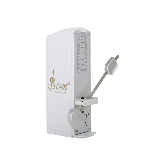 Guitar Metronome Mechanical Rhythm Pendulum Metronome for-white