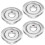 4pcs 20mm fire sprinkler escutcheon plates for ceiling trim ring 10