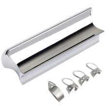 Hot Favorable Stainless Steel Guitar Slide Tone Bar for-silver