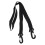 Ski Boot&Snowboard Boot for Carrier Straps|Adjustable-black 1