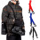 Ski Boot&Snowboard Boot for Carrier Straps|Adjustable-black 3