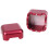 Aluminum Portable Mini Pool Cue Tip Chalk Holder for-Blue 5