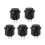 Pack of 5  24mm Arcade Game Round Push Button Built-in-Black 1