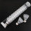 12pcs Windproof Badminton Plastic Shuttlecocks Light-White 5