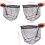 Foldable Round Fishing Net for Titanium Alloy Frame Depth-50cm 2