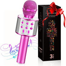 Girls Toys Age 3-12, Gifts for 3-10 Year Old Girls Boys Microphone PURPLE