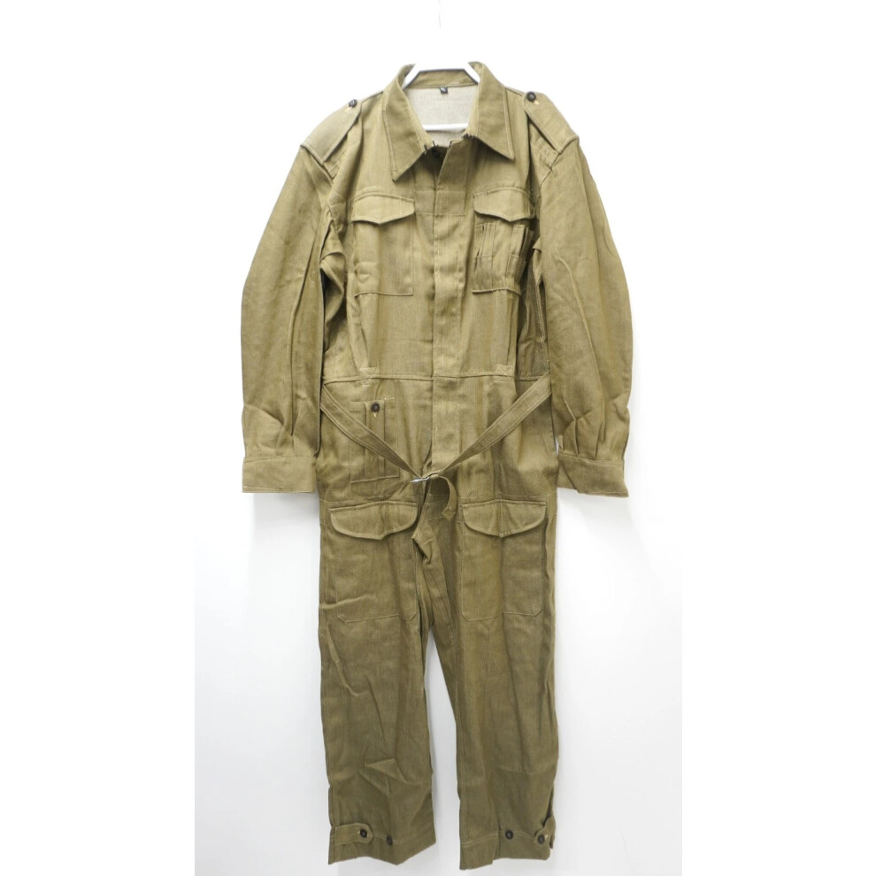Ww2 British Army Denim Tank Suit Replica Coverall 7427318560874