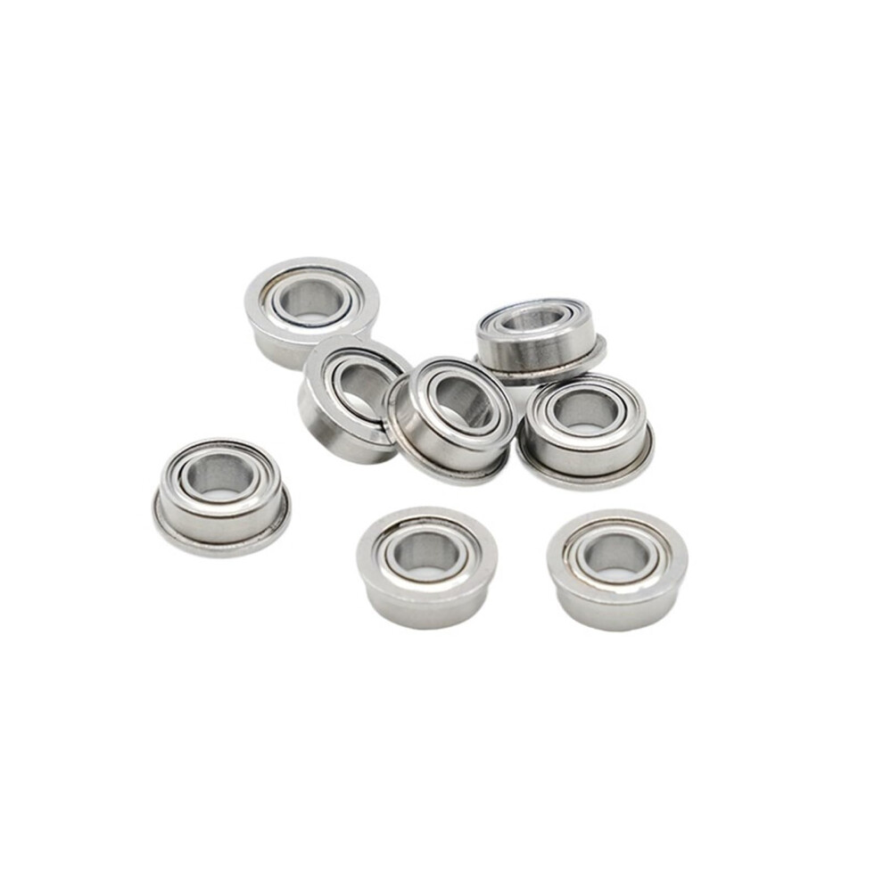 Mf105zz Flange Bearing 5X10x4mm Abec-7 Miniature Flanged Ball Bearing Z And Zz Shielded 10 Pcs 9393856807468