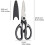 Kitchen Scissors Stainless Steel with Cover Sharp Blade Shears Left Right Hands Heavy Duty Cooking Scissors Multifunction 5