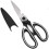 Kitchen Scissors Stainless Steel with Cover Sharp Blade Shears Left Right Hands Heavy Duty Cooking Scissors Multifunction 1