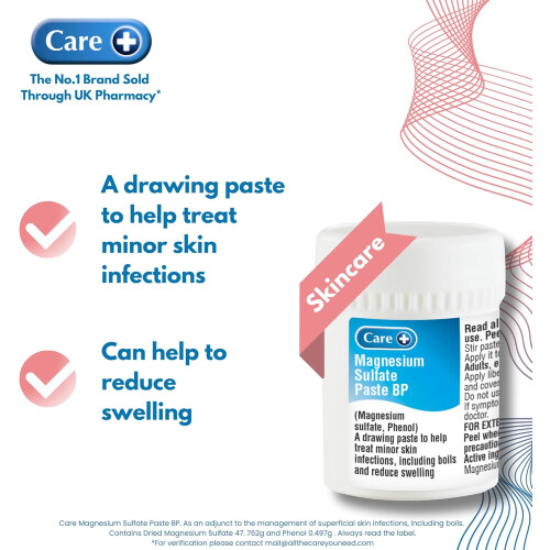Care Magnesium Sulphate Paste 50g 2