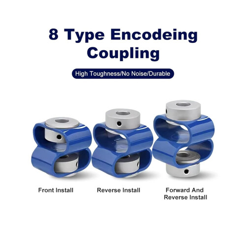 CB-30X36-8x8 Encoder Coupling 2 Pcs Flexible 8-Shaped Coupler For CB Encoders 1