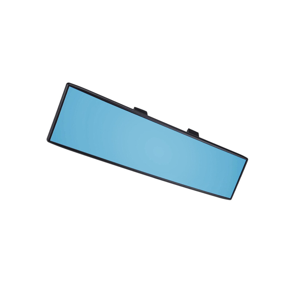 (blue, 30cm) Sleek 8 300mm Universal Car Interior Anti Glare Rear View Mirror Clear-image-OPC-PKKYYSM-NEW