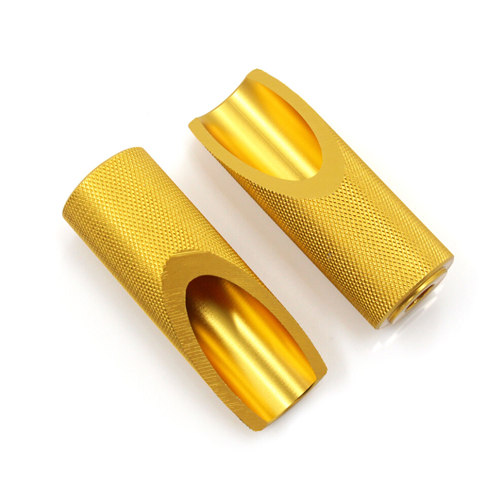 (golden) Durable Foot Pedal Pegs With Aluminum Foot Nails For Motorcycle Spikes-image-OPC-PKKYYYC-NEW