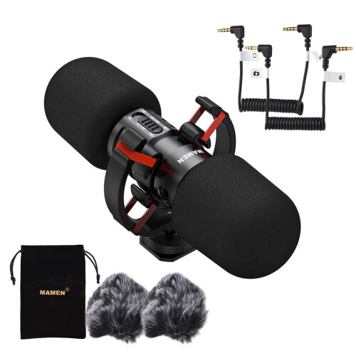 MAMEN MIC-08 Pro Mini-Kameramikrofon, 1