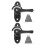 2 set stainless steel universal hook lock for door and window 10