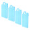 4pcs 12.2x6.2" plastic non-slip portable laundry washboard 11