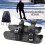 Mini Snow Skates Adjustable Ski Sled Boots 4