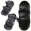 Mini Snow Skates Adjustable Ski Sled Boots 3