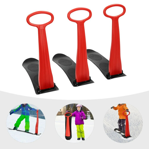 3-Piece Fold-Up Snow Scooter Set for Outdoor Activities 2