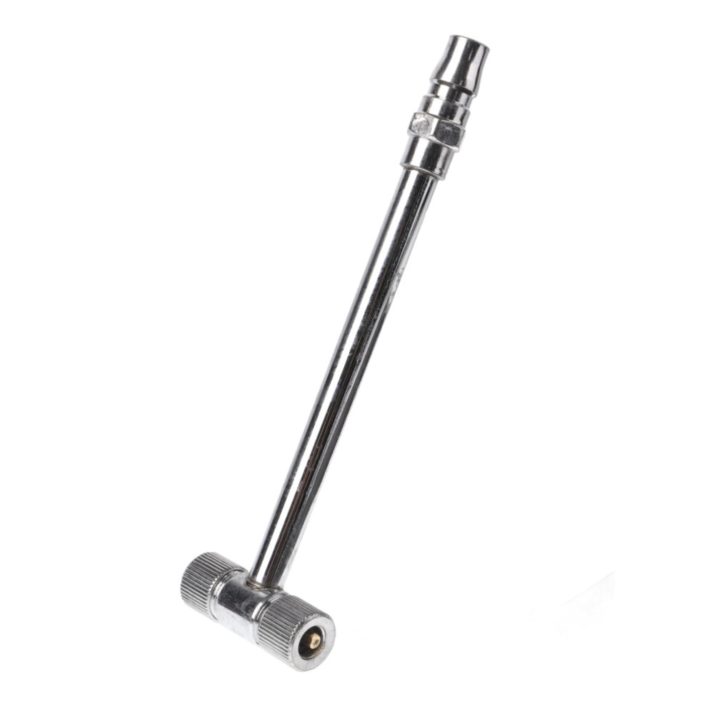 Valve Stem Extender Inflation Lever, Sturdy Aluminum, Presta And Schrader Compatible For Quick Air Pump Use 9393856807642