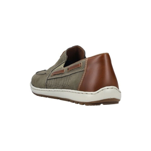 Rieker Mocassin Cuir Rieker Morelia - Vert 2