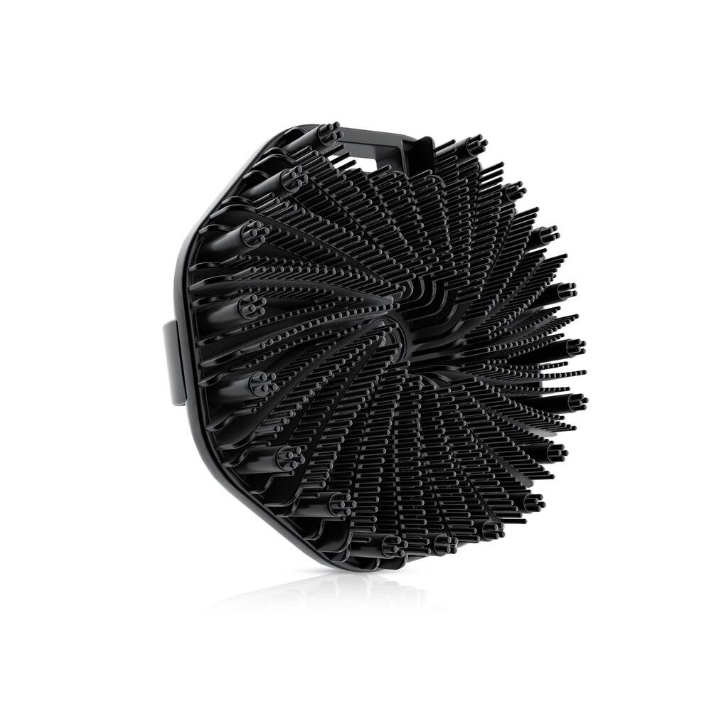 Black (, One-Size) Silicone Bath Brush, Shower Scrubber Exfoliating Bath Sponge, Shower Exfoliator, Bath Body Brush, Body Scrubber, Exfoliating Shower