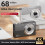 4K Digitalkamera WiFi Kompakt-Camcorder Weiß 3