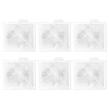 6 mittelgroße Aktivkohlefilterkartuschen für Aquarien, zum Austauschen, QuietFlow Power 10
