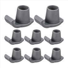 8 Pcs Walker Ski Gleitet Heavy Duty Coaster Ski Kunststoff Stick Teile Zubehör Fit Füße