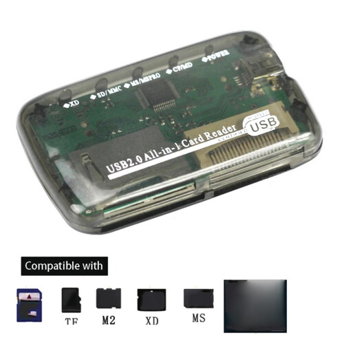 USB 2.0 Kartenleser Dongle MS TF M2 XD SD Speicher B 2