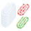 10er-Pack Sublimationsrohlinge, Acryl-Büroklammern, Jumbo-Clips 1
