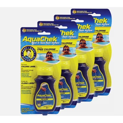 Aquachek Test strips x4